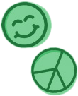 green smiley face